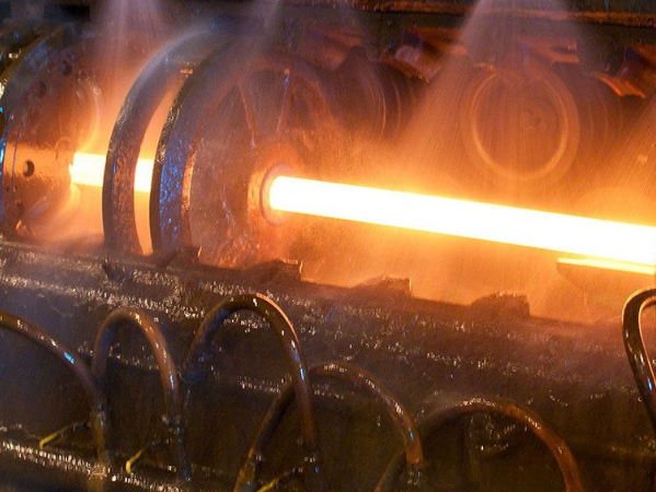 carbon steel seamless pipe production