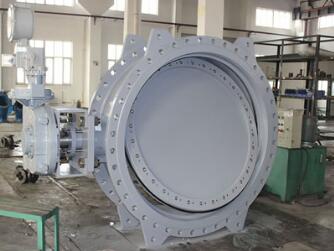 Double Flange Double Eccentric Butterfly Valve